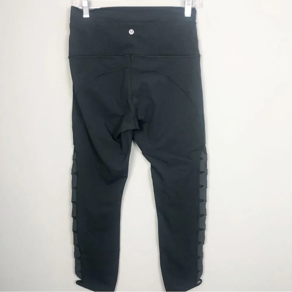 LULULEMON | Dark Gray Serene Tights High Waisted Leggings Women’s Size 10